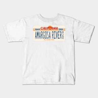 Amargosa River Wild, Scenic and Recreational River license plate Kids T-Shirt